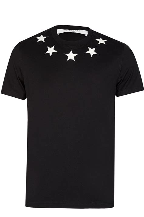 mens givenchy star t shirt|givenchy t shirts clear.